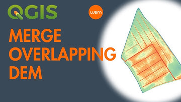 QGIS - Merge overlapping DEM