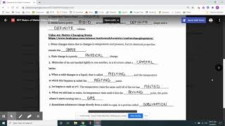 Video #1: Brainpop Answers