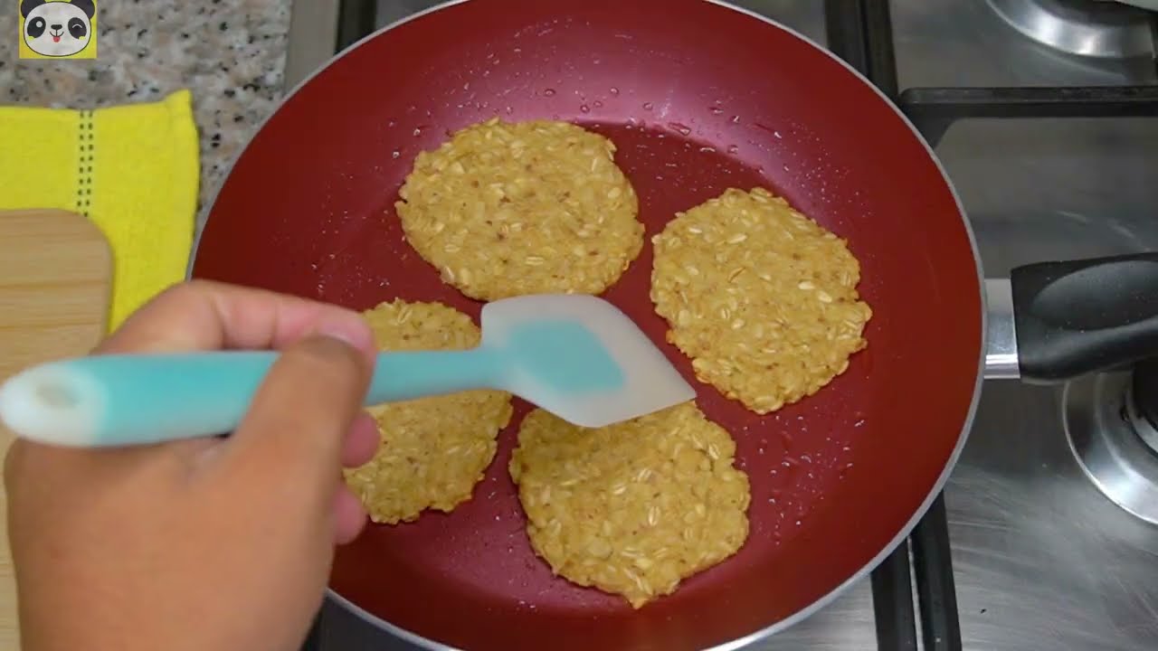 Galletas de Avena y Manzana en SARTEN 🍪🥰🤘
