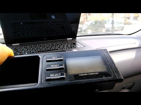 Mazda 626 투어링 컴퓨터 배선 및 설치