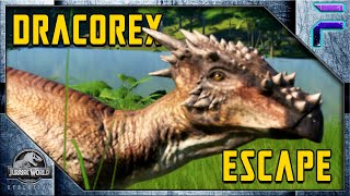 MY DRACOREX KEEPS ESCAPING!- Jurassic World Evolution E5