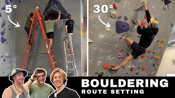 Route Setting Behind the Scenes with this REMARKABLE Crew! (Part 2)