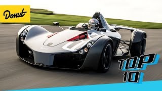 Top 10 Street Legal Race Cars | Donut Media