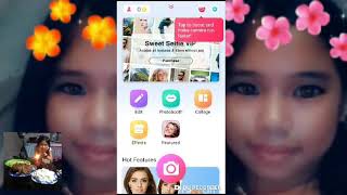 How to edit photos using sweet selfie screenshot 3