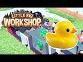 ЖЕЛТАЯ РЕЗИНОВАЯ УТОЧКА! #2 LITTLE BIG WORKSHOP ПРОХОЖДЕНИЕ