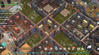 Anti Raid Base Layout; All walls minimum level 4 &amp; Lots of storages placed - Last day on earth