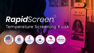 RapidScreen | No-Contact Temperature Screening Kiosk | Overview