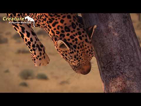 CAW Creature Animation Workshop works Kishore leopard