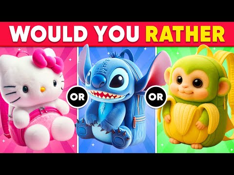 Would You Rather - Pick Your Perfect School Supplies 🎒📚🍎✨ Leo Quiz