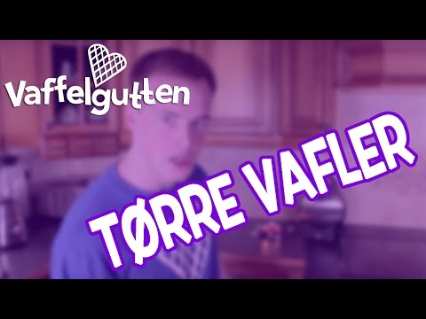 Video: Oppskrift På Klassiske Sprø Vafler I Vaffeljern