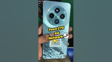 Poco C75 5G | ❌ 5G Network Issue
