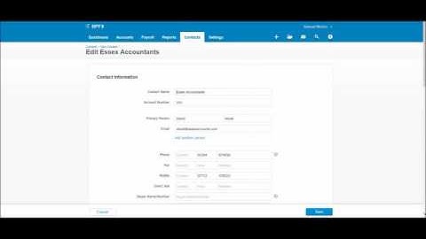 Xero Software Tutorial #3 - Editing Customer Accounts - Xero Training Course