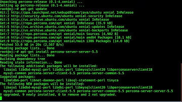 How To install Percona Server on Ubuntu & Debian