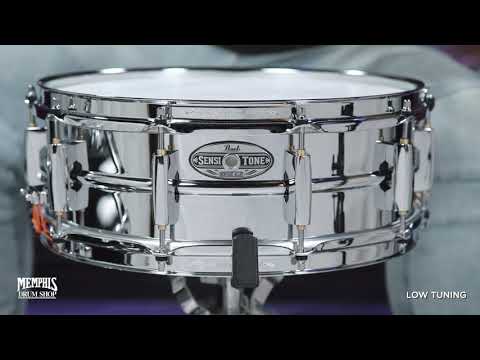 Pearl 14x5 SensiTone Heritage Alloy Steel Snare Drum (STH1450S)