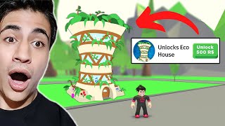 ADOPT ME NATURAL HOUSE GELDİ !! Premium Pet Eco Ev !! ( Roblox Adopt Me )