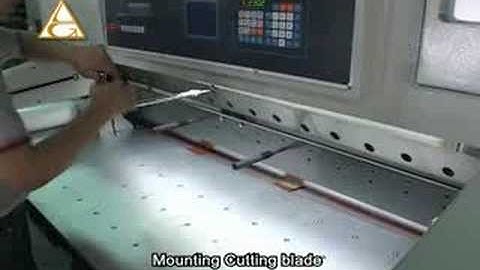 LONGER Paper Cutting Machine / Paper Guillotine Not Wohlenberg & Polar