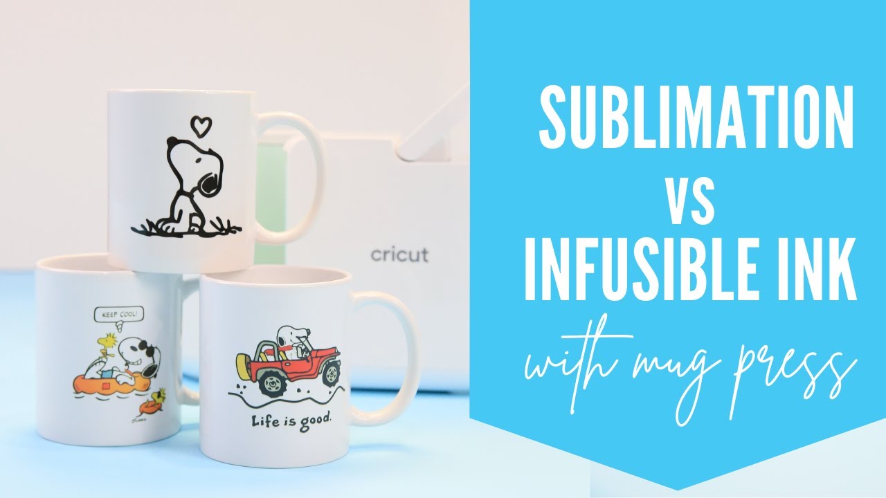 The Best Sublimation Blanks for Cricut Mug Press - Well Crafted Studio