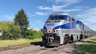 Full UPN Metra Rush Hour at Highland Park - 22