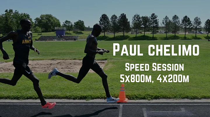 Paul Chelimo - Speed Session (5x800m, 4x200m)