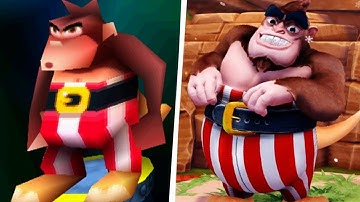 CTR: Nitro-Fueled & Crash Bash Comparison | Characters