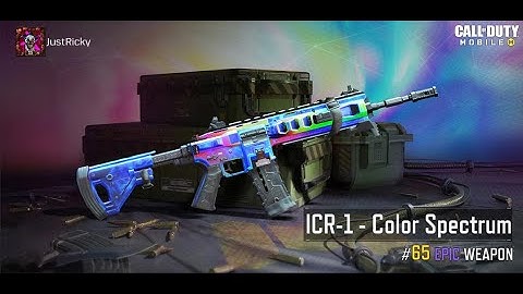 Trying To Get Lucky Spinning For ICR-1 Color Spectrum In The Lucky Draw