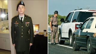 Army Veteran Is Pulled Over By Cop Then Officer Points Something In Front Of His Car