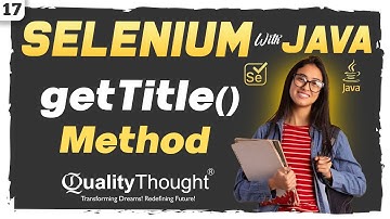 Get Page Title with Selenium WebDriver using Java - Selenium with Java Tutorial for Beginners