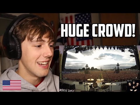 American Reacts To Green Day Crowd Singing Bohemian Rhapsody