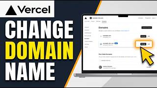 How to Change Vercel Domain Name 2026 (QUICKLY!!!)