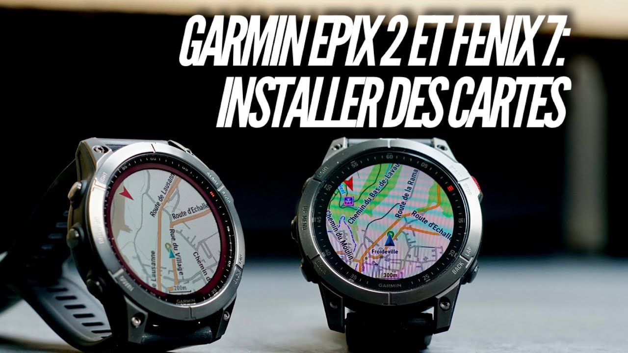 Garmin Epix : montre GPS avec cartographie