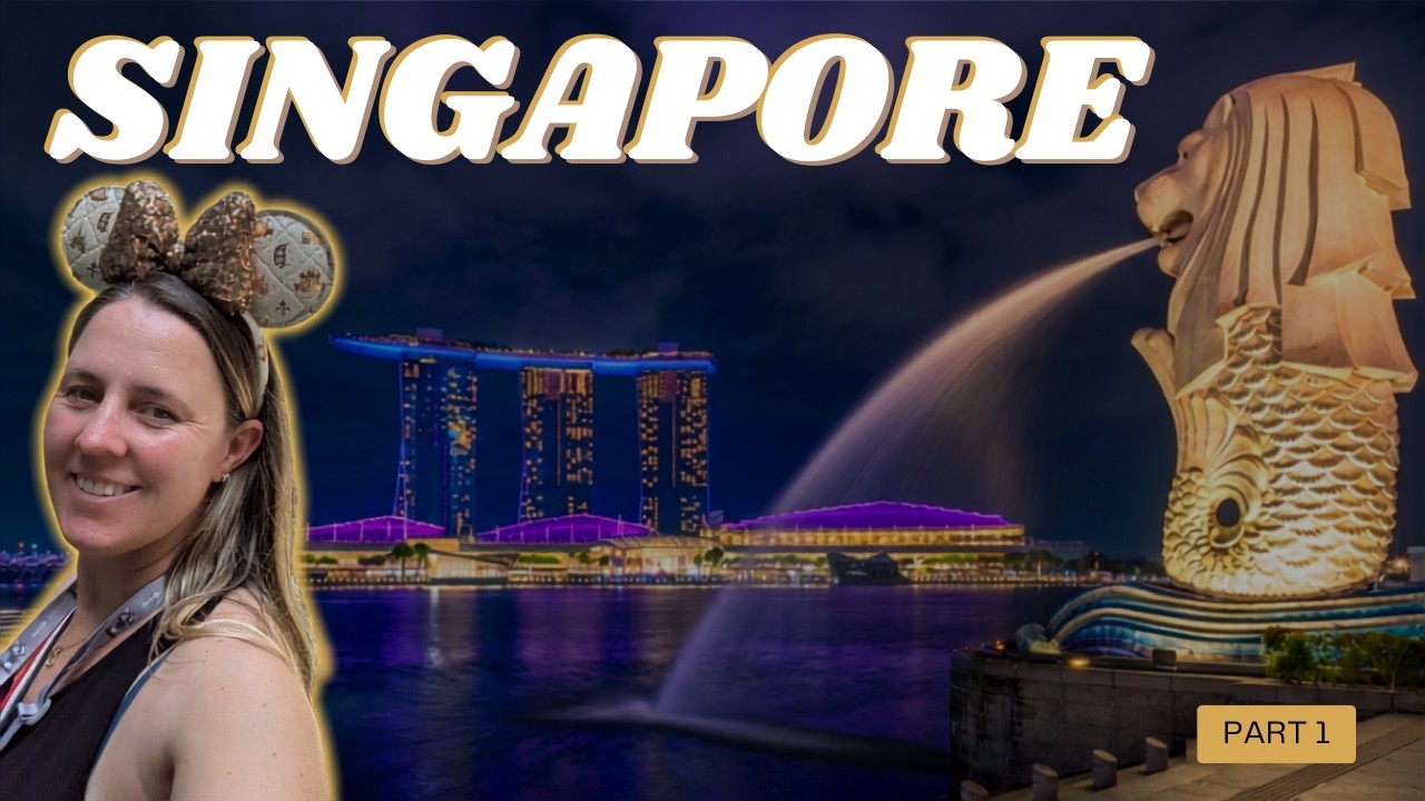 Singapore & Disney Adventure (Part 1) | Travel Day & Exploring Chinatown