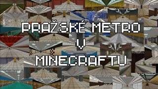 Pražské metro v minecraftu