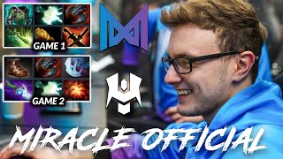 Miracle- Official - Faceless Void in both games Nigma vs TMP