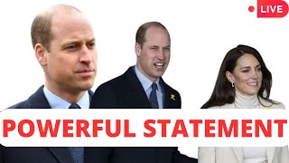 ROYAL SHOCKED! PRINCE WILLIAM MADE A POWERFUL STATEMENT TO KATE MIDDLETON