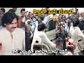 Jana Sena chief Pawan Kalyan receives grand welcome at Orvakal airport