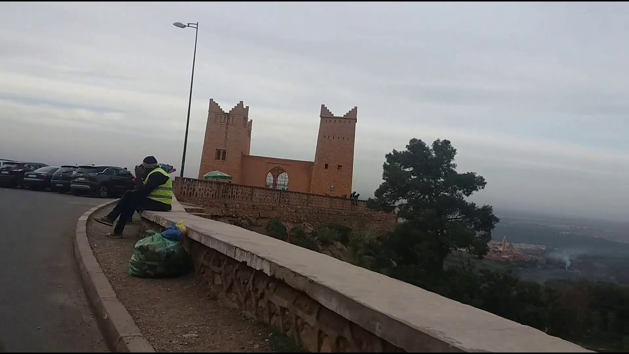 السياحة الجبلية وسط المغرب🗻جبال مدينة بني ملالالاطلس المتوسط🌳🌿🌳جبال