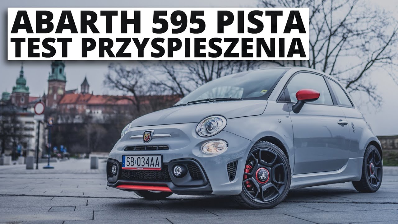 Abarth 595 Pista 1.4 T-Jet 165 KM (MT) - acceleration 0-100 km/h