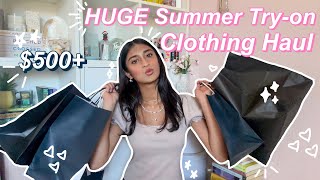 Huge Summer Try-On Haul | Brandy Melville, American Eagle, Aerie, & More