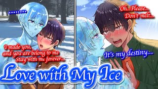 【BL Anime】A lonely sculptor falls in love with an ice sculpture that he made.【Yaoi】