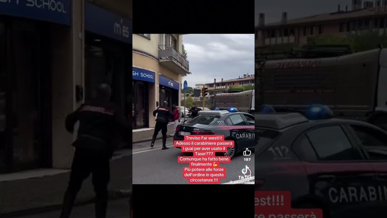 Arresto in diretta - Carabinieri di Treviso 