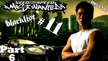 NEED FOR SPEED Most Wanted 2005 PC Gameplay Walkthrough Part 6 - Big Lou  (No Commentary)