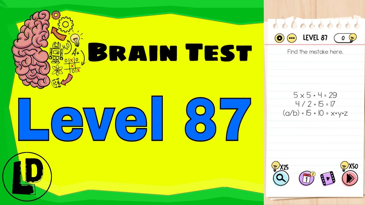 Как пройти 87 в brain test