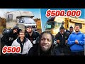 SIDEMEN $500,000 vs $500 RV ROAD TRIP REACTION