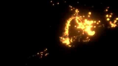 sunspew - maya particle system with dynamics, 2001