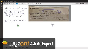 Given a 4th degree polynomial function with integer coefficients find roots, end-behavior, and more.