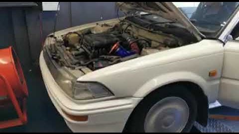 Toyota 4agze in for a std dictator tune for R800 no before results after the tune made 121kws 238nm