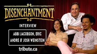 Abbi Jacobson, Eric Andre & Josh Weinstein - Disenchantment Interview