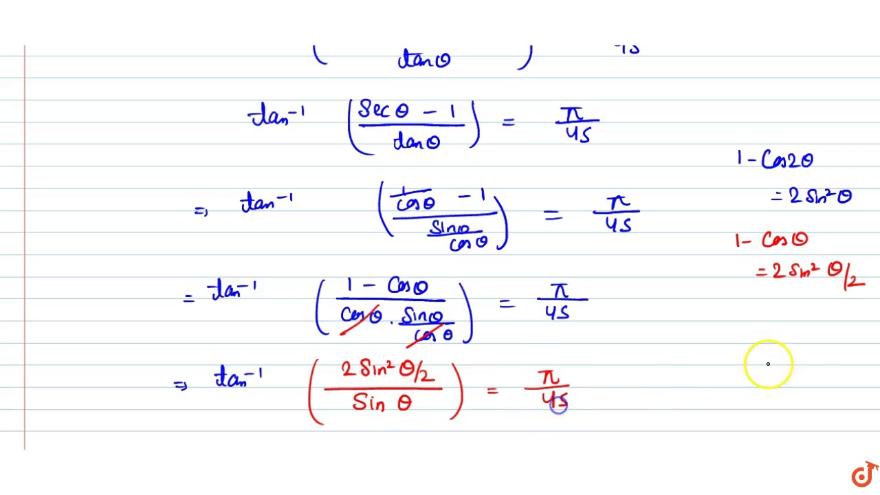 If Tan 1 Sqrt 1 X 2 1 X Pi 45 Then Youtube If Tan 1 Sqrt 1 X 2 1 X Pi 45 Then Youtube