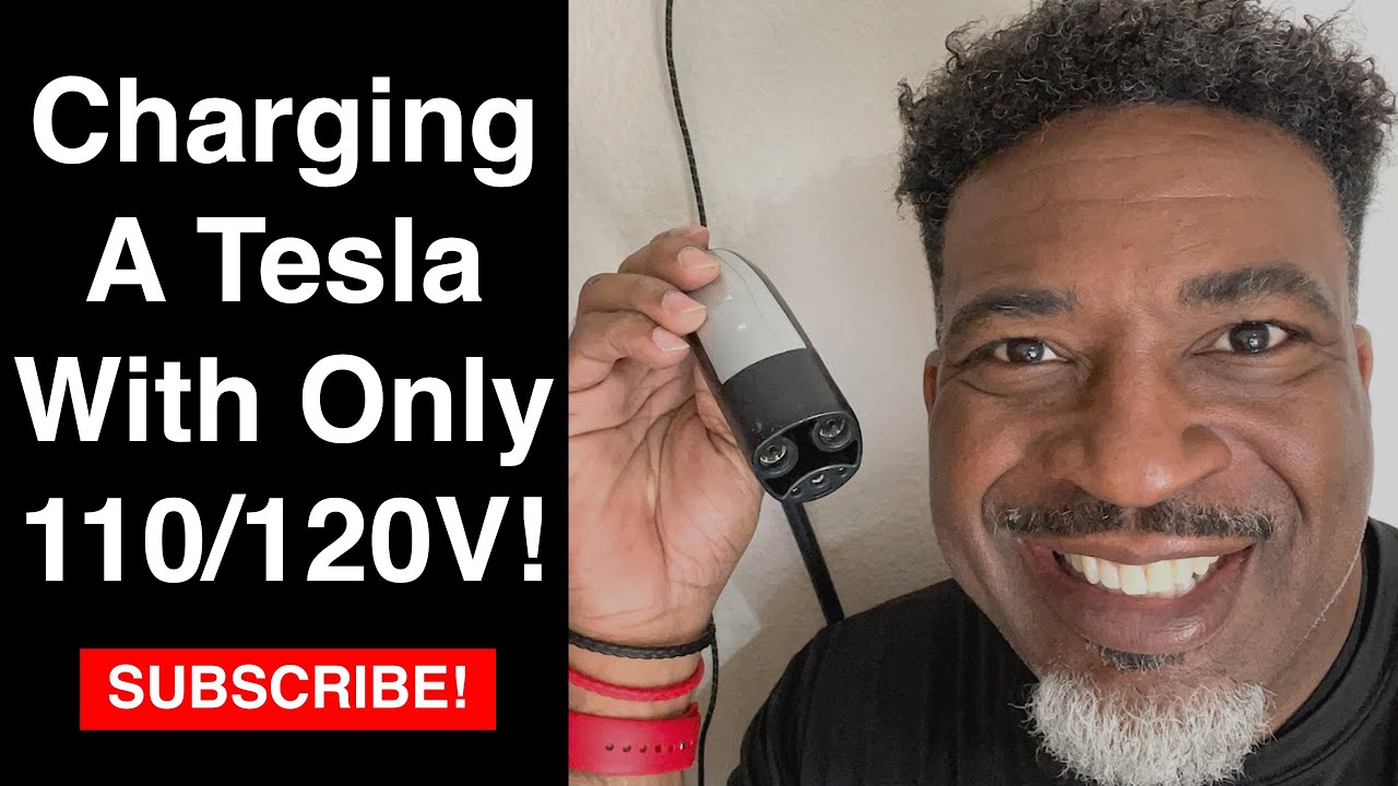 What I learned From Charging A Tesla At Home Using 110/120v. Is It