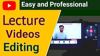 How to edit lecture videos | lecture video kese edit kare | kinemaster tutorial | chalktalktutorials screenshot 4
